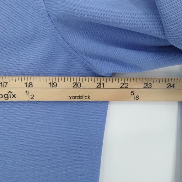 Ministry Of Supply Shirt Mens Medium Blue Apollo Long Sleeve Button Up Casual - Picture 4 of 13